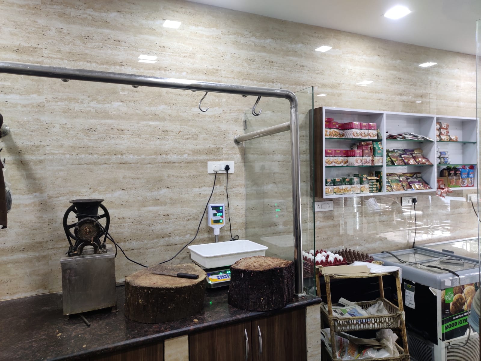 Kitchen workspace